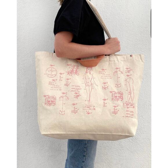 BARBIE X CLARE V Tote LIMITED EDITION #82/100 - Picture 1 of 12